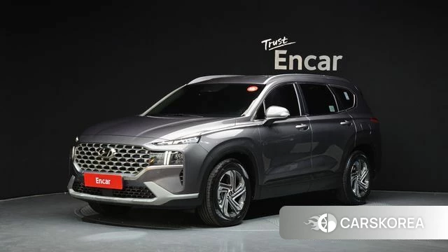 Hyundai The New Santa Fe 2022 Серый из Кореи