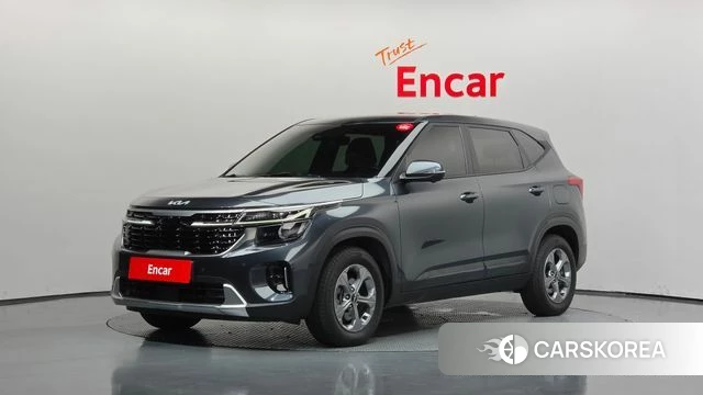 Kia The New Seltos 2023 Серый из Кореи