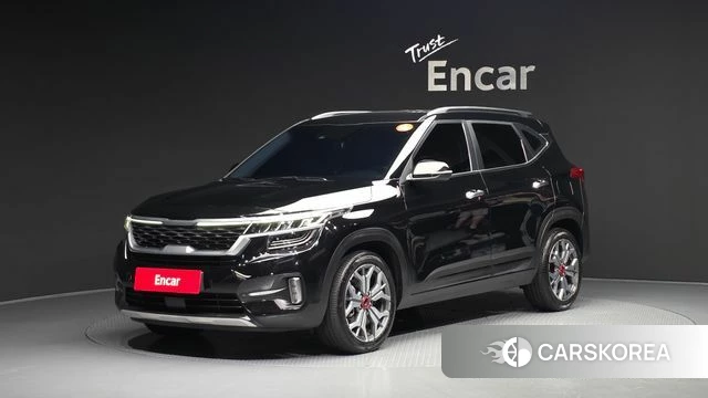 Kia Seltos 2019 Черный из Кореи