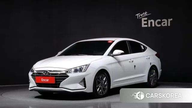 Hyundai The New Avante AD 2019 Белый из Кореи