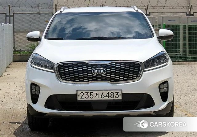 Kia The New Sorento 2018 Белый из Кореи