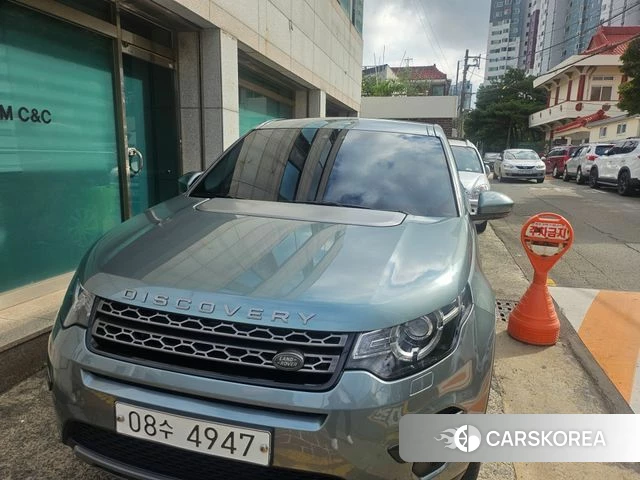 Land Rover Discovery Sports 2018 Серый из Кореи