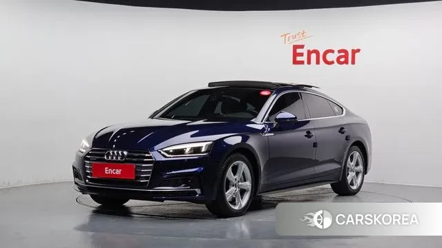 Audi A5 (F5) 2019 Синий из Кореи