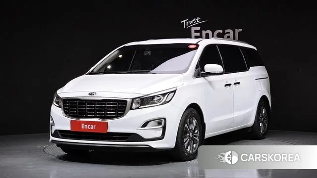 Kia The New Carnival 2019 Белый из Кореи