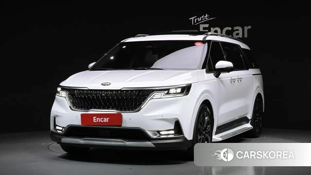 Kia Carnival 4th generation 2021 Белый из Кореи