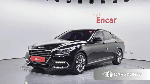 Genesis G80 2018 Черный из Кореи