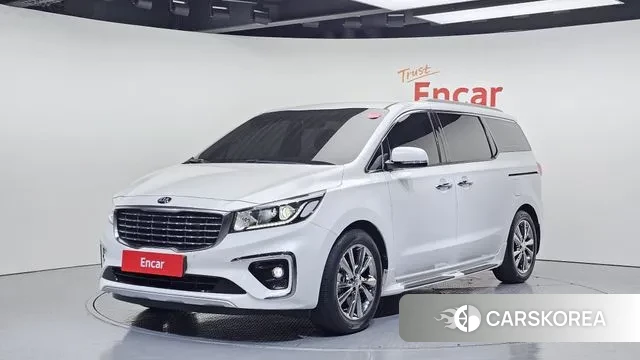 Kia The New Carnival 2018 Белый из Кореи