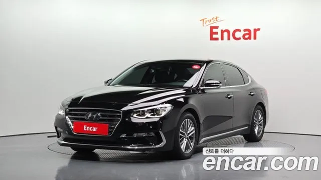 Hyundai Grandeur IG 2018 Черный из Кореи