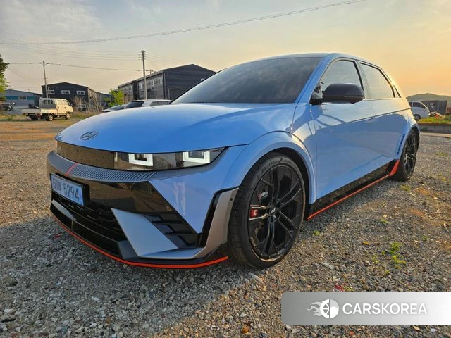Hyundai Ionic 5 2025 Небесно-голубой из Кореи