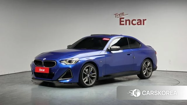 BMW 2 Series (G42) 2022 Синий из Кореи