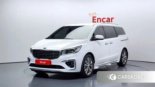 Kia The New Carnival 2019 Белый из Кореи