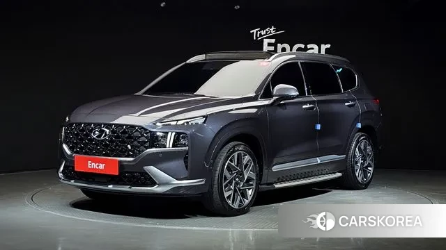 Hyundai The New Santa Fe 2020 Серый из Кореи