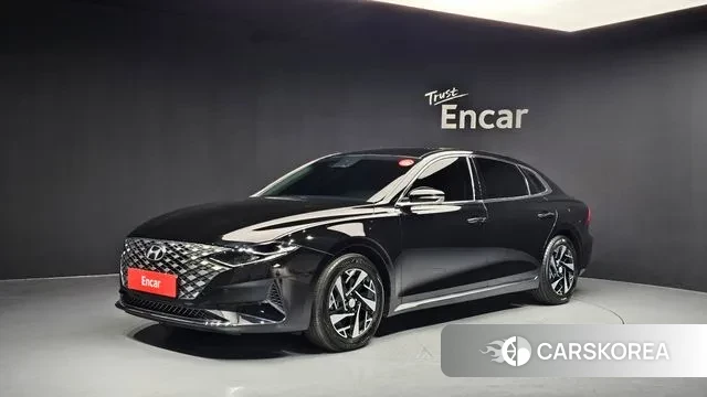 Hyundai The New Grandeur IG Hybrid 2021 Черный из Кореи