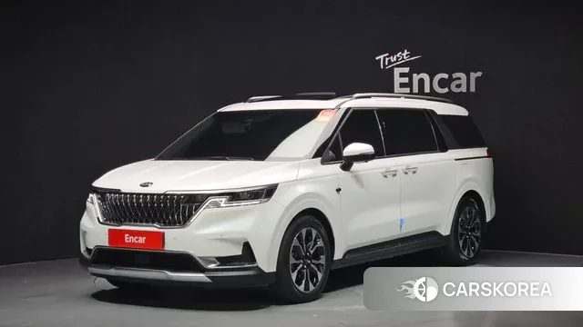 Kia Carnival 4th generation 2021 Белый из Кореи