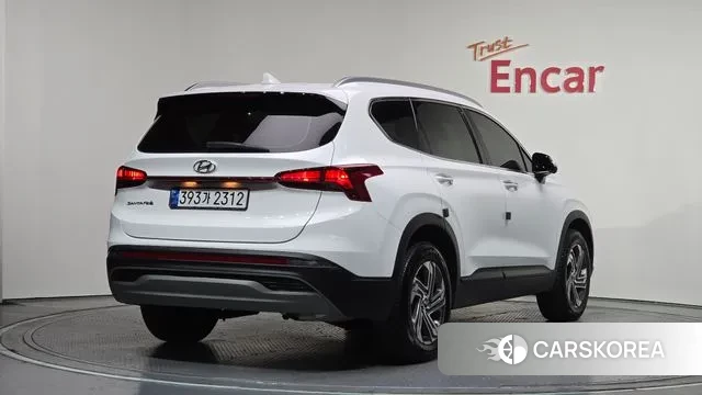 Hyundai The New Santa Fe 2021 Белый из Кореи