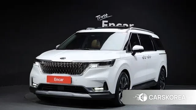 Kia Carnival 4th generation 2020 Белый из Кореи