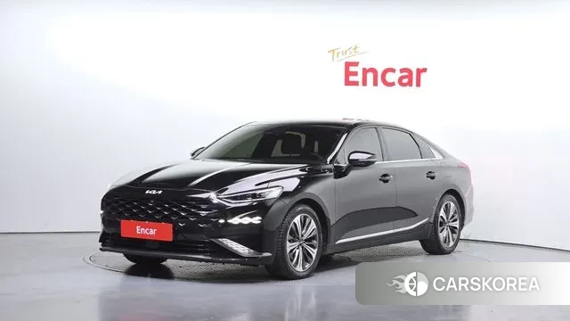 Kia K8 Hybrid 2021 Черный из Кореи