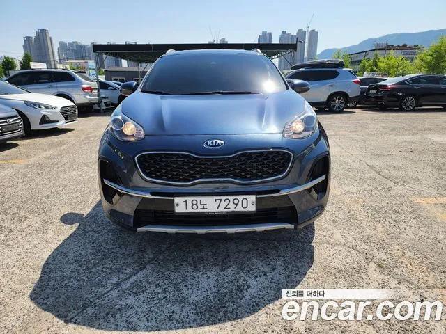 Kia Sportage The Bold 2018 Серый из Кореи