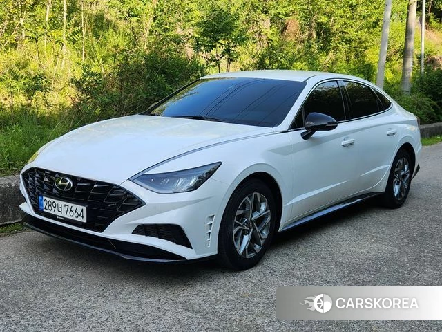 Hyundai Sonata (DN8) 2022 Белый из Кореи
