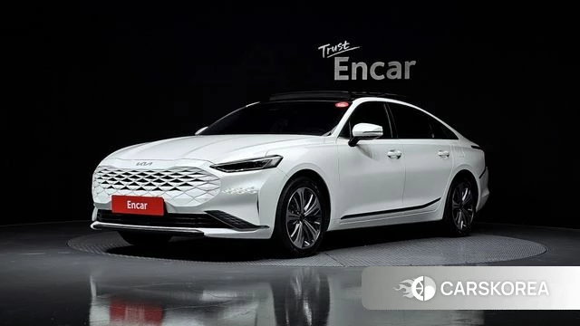 Kia K8 2021 Белый из Кореи