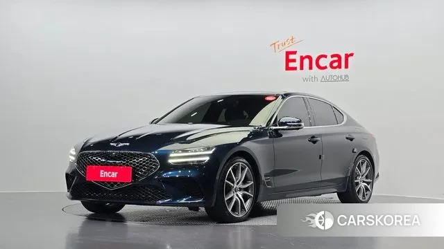 Genesis The New G70 2021 Синий из Кореи