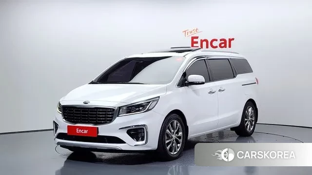 Kia The New Carnival 2018 Белый из Кореи