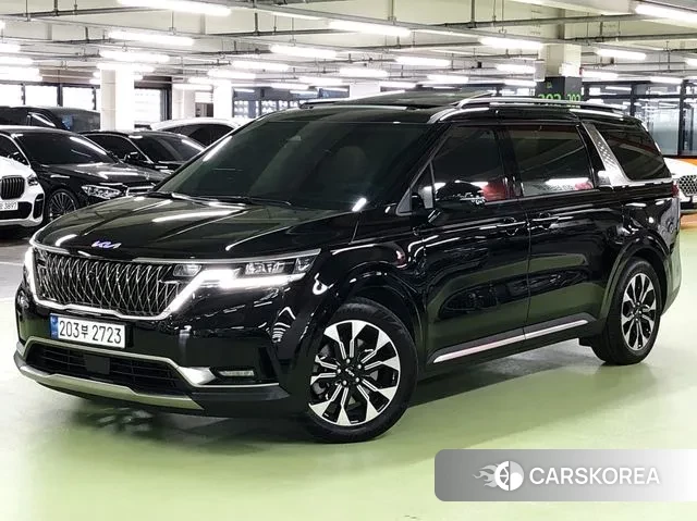 Kia Carnival 4th generation 2023 Черный из Кореи