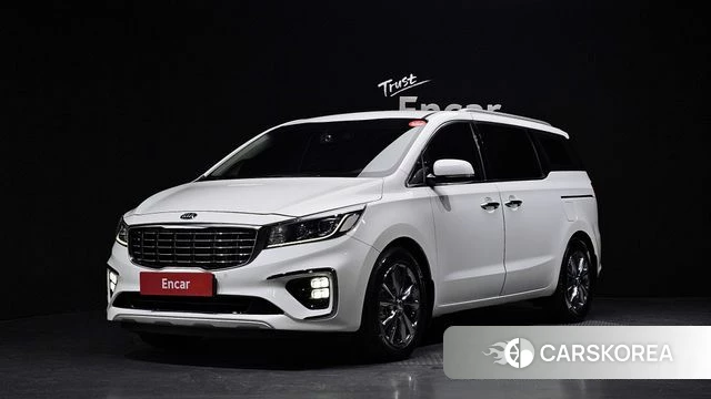 Kia The New Carnival 2019 Белый из Кореи