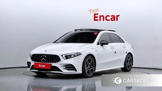 Mercedes-Benz A-Class W177 2020 Белый из Кореи