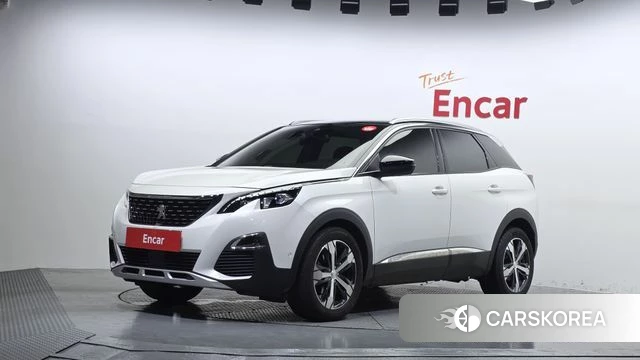 Peugeot 3008 second generation 2019 Белый из Кореи