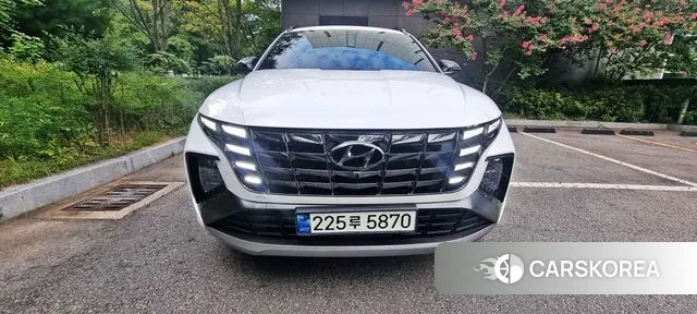 Hyundai Tucson (NX4) 2023 Белый из Кореи