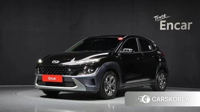 Hyundai The New Kona Hybrid 2021 Черный из Кореи