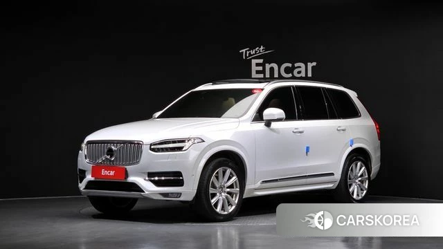 Volvo XC90 second Generation 2018 Белый из Кореи