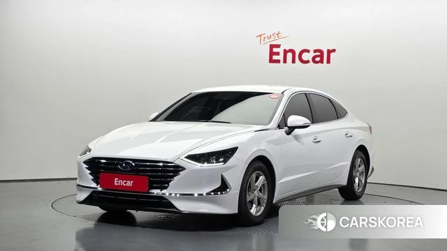 Hyundai Sonata (DN8) 2019 Белый из Кореи