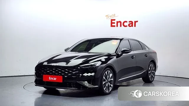 Kia K8 2021 Черный из Кореи