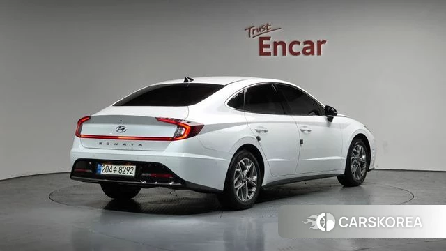 Hyundai Sonata (DN8) 2021 Белый из Кореи