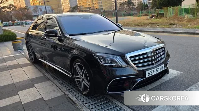 Mercedes-Benz S-Class W222 2018 Черный из Кореи