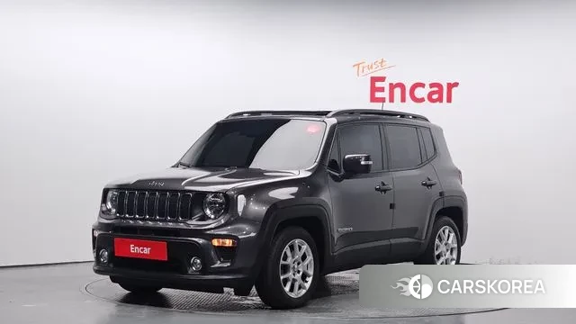Jeep Renegade 2021 Серый из Кореи