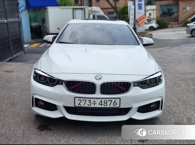 BMW 4 Series (F32) 2018 Белый из Кореи