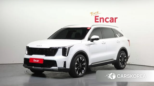 Kia The New Sorento 4th Generation 2023 Белый из Кореи
