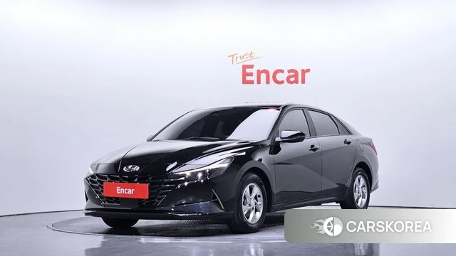 Hyundai Avante (CN7) 2022 Черный из Кореи