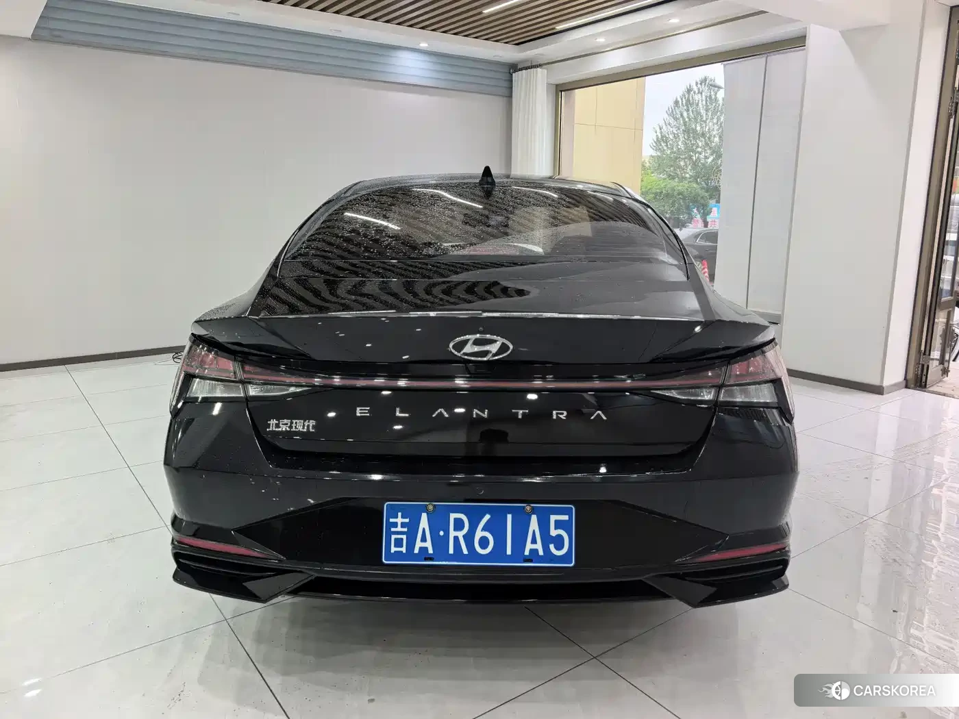 Hyundai Elantra 2022 Черный из Китая