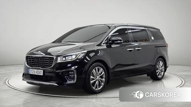 Kia The New Carnival 2018 Черный из Кореи
