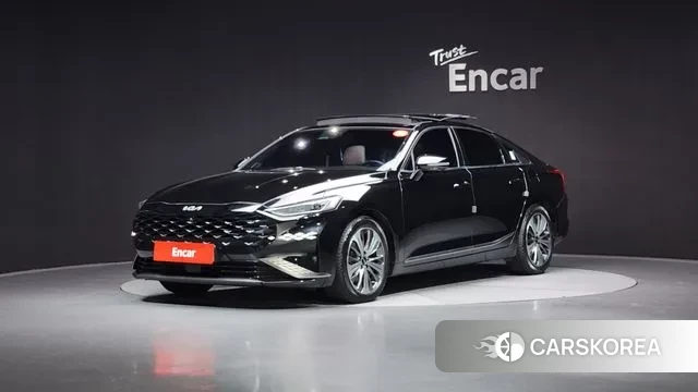 Kia K8 Hybrid 2021 Черный из Кореи