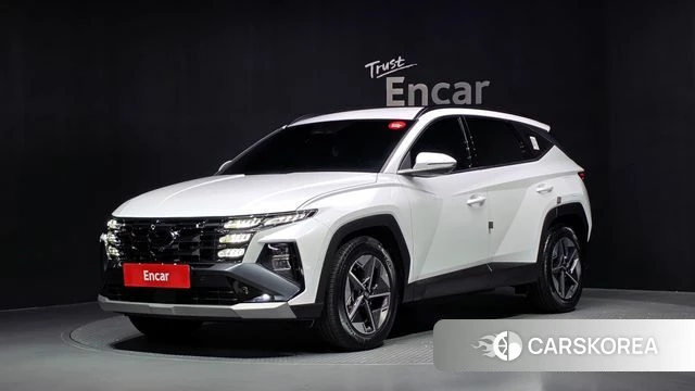 Hyundai The New Tucson Hybrid (NX4) 2024 Белый из Кореи
