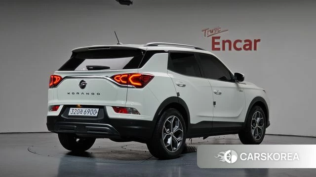Ssangyong Beautiful Korando 2019 Белый из Кореи