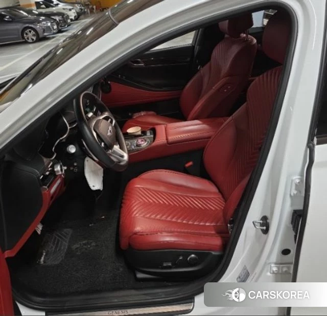 Genesis G80 (RG3) 2021 Белый из Кореи