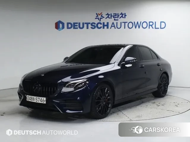 Mercedes-Benz E-Class W213 2019 Синий из Кореи