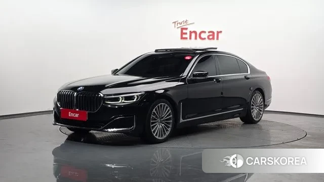 BMW 7 Series (G11) 2022 Черный из Кореи