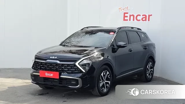 Kia Sportage 5th Generation Hybrid 2023 Черный из Кореи